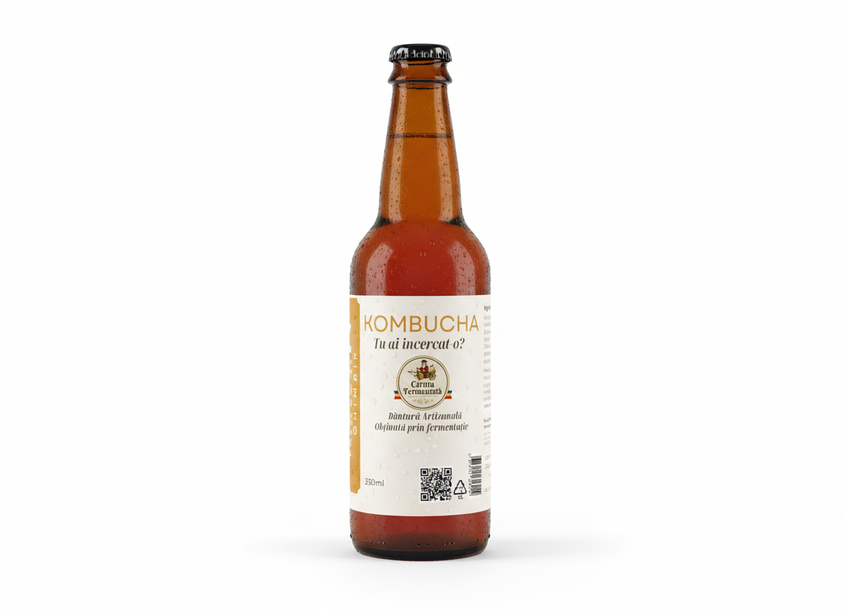 Kombucha - Portocale & Ghimbir